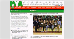 Desktop Screenshot of myathletics.org